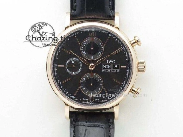 MIROTIME 0318 TimelessDesign Big Pilot IW510301 Satin-Polished SS YLF Best Edition Black Dial On Leather Strap A 7213